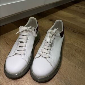 Alexander McQueen Stylish White Men's Sneakers